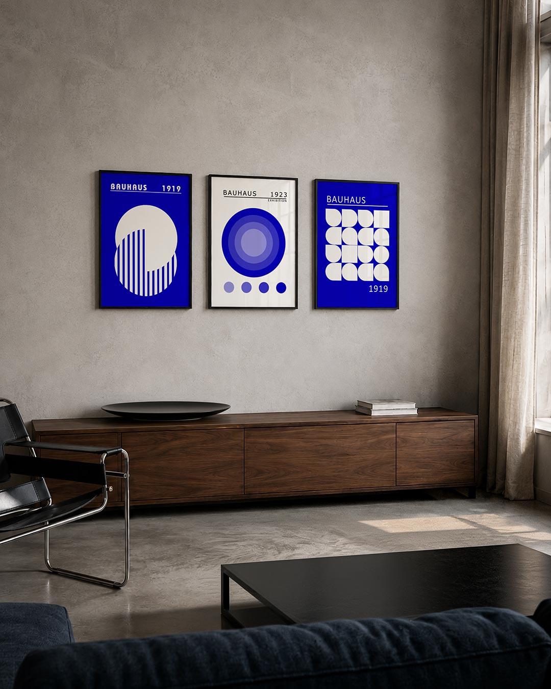 Cirkel en strepen Posterset