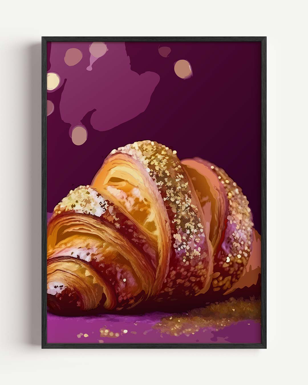 Croissant Droom Poster