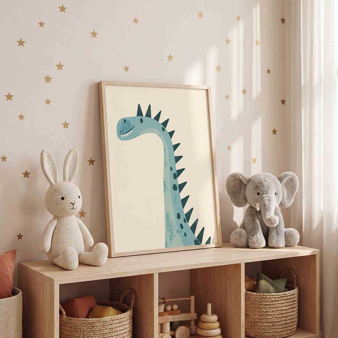 Dinosaurus met stekels Poster