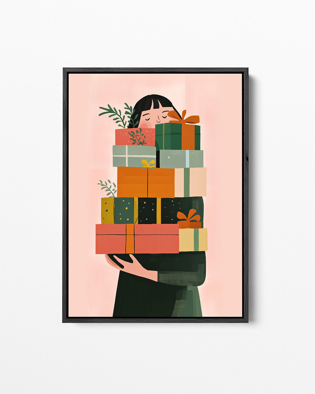 Vrolijke cadeaus Kunstwerk