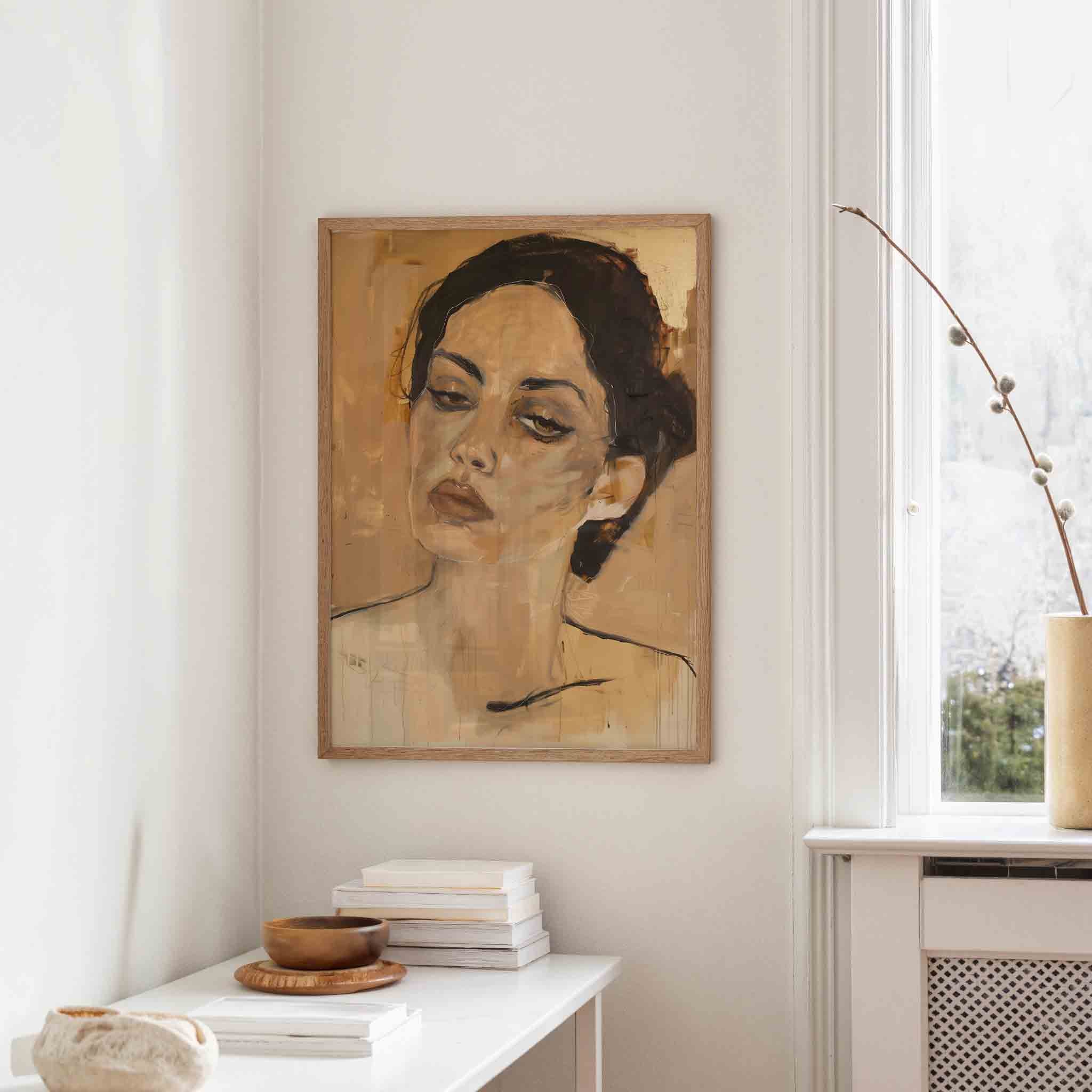 Vrouwelijk portret Poster