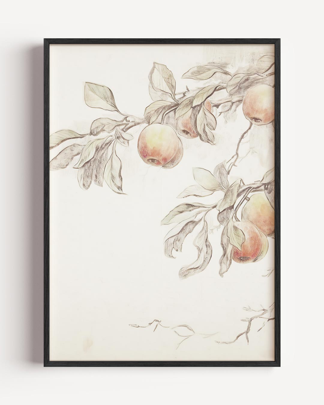 Dromerige Bloesem Illustratie Poster-WallArtistic
