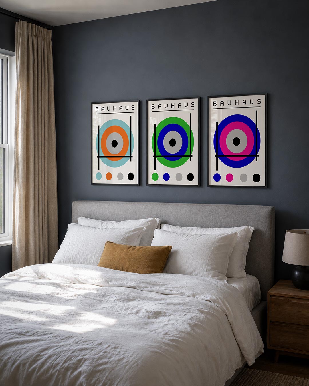 Cirkel en lijnen Posterset