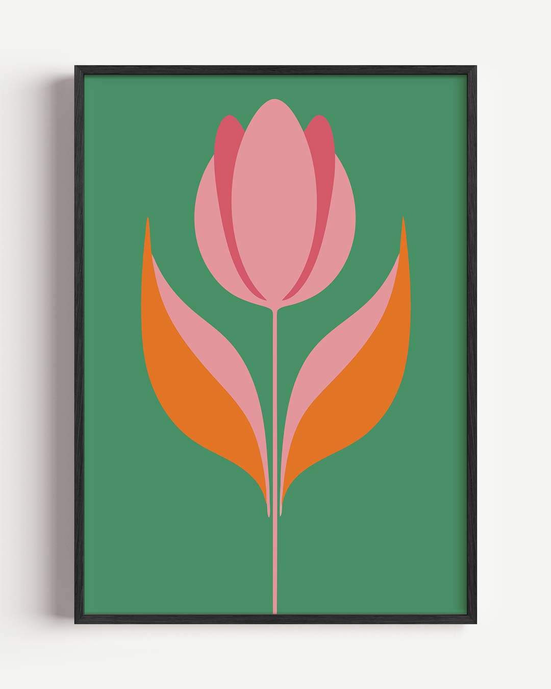 Stijlvolle Tulpenprint Poster