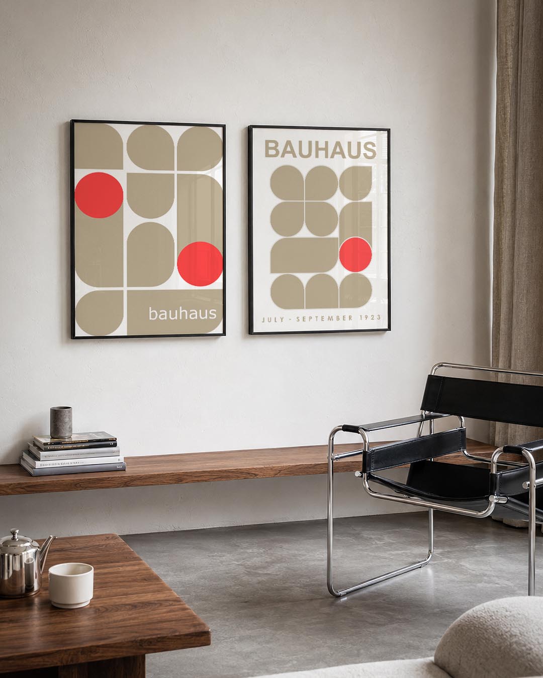 Vormen en vlakken Posterset