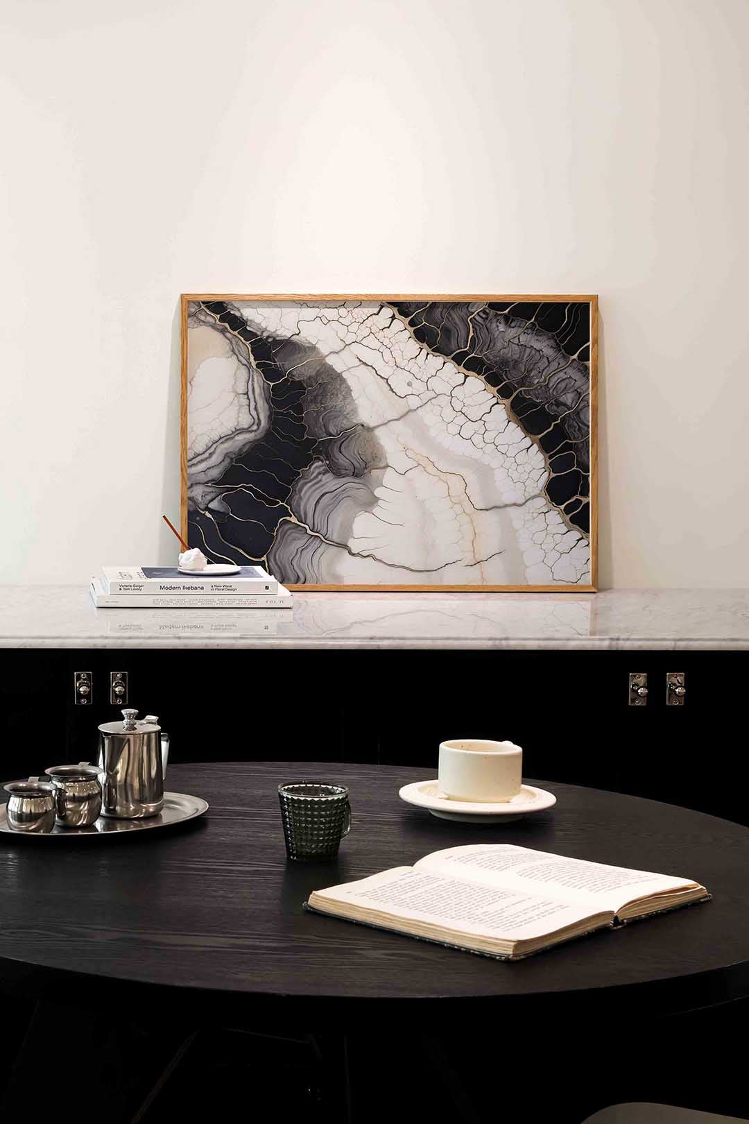 Abstracte lijnen Poster