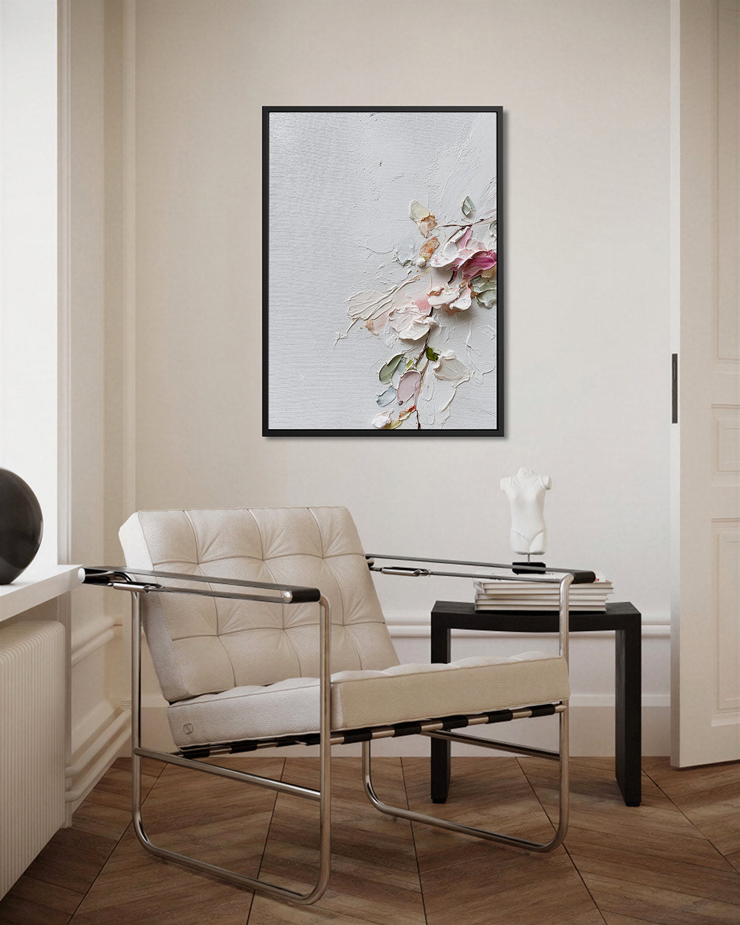 Bloemrijke textuur Kunstwerk