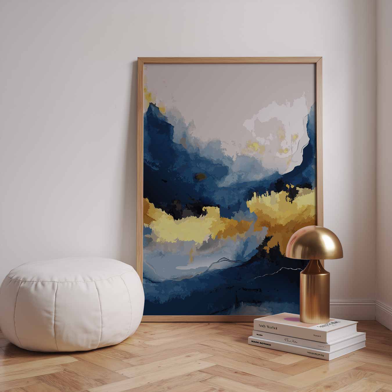 Dromerige Hemel Abstract Poster