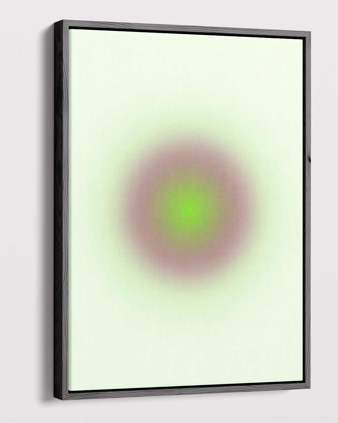 Groene Rust Cirkel Kunstwerk-canvas-dibond-plexiglas-wanddecoratie-WallArtistic