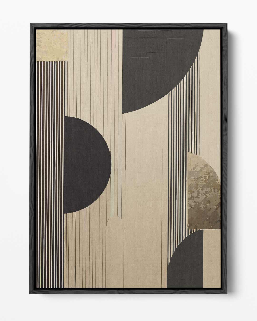 Moderne Geometrische Harmonie Kunstwerk-canvas-dibond-plexiglas-wanddecoratie-WallArtistic