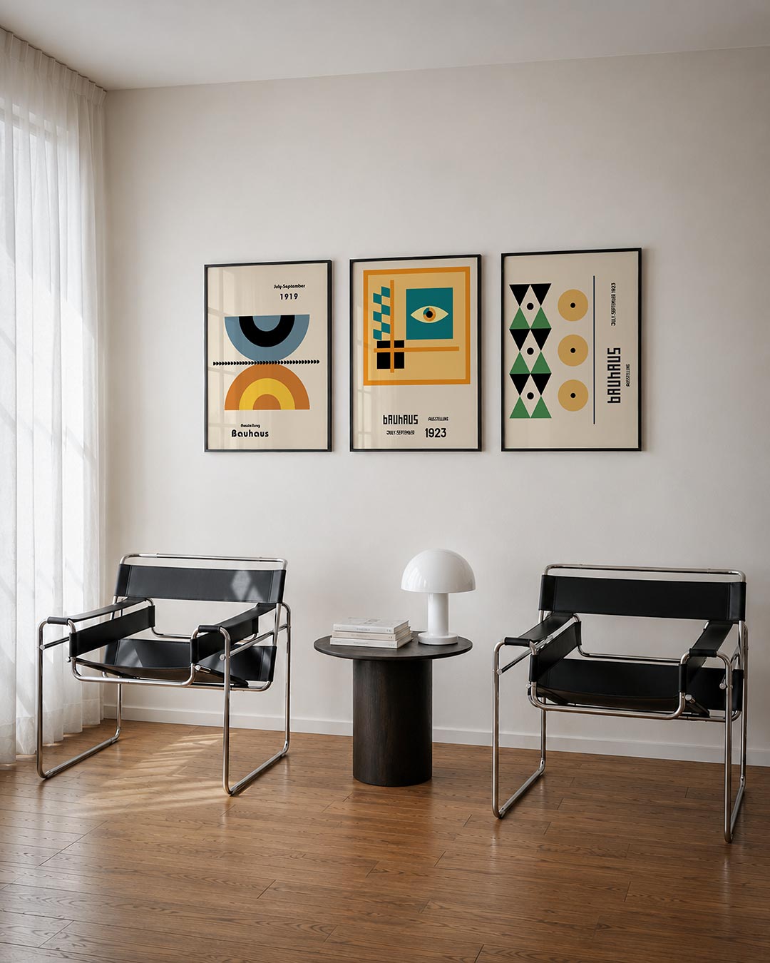 Vorm en kleurenspel Posterset