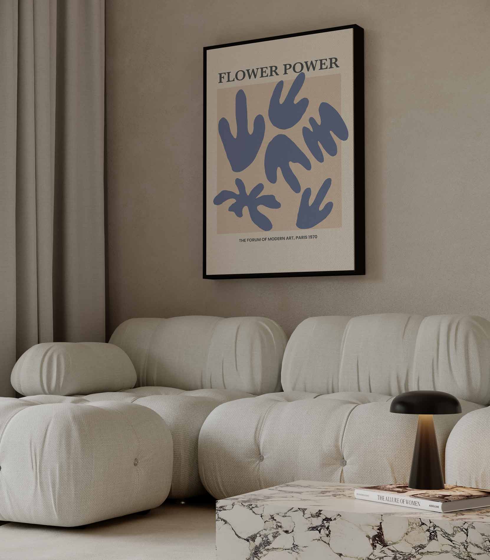 Flower Power Kunstposter