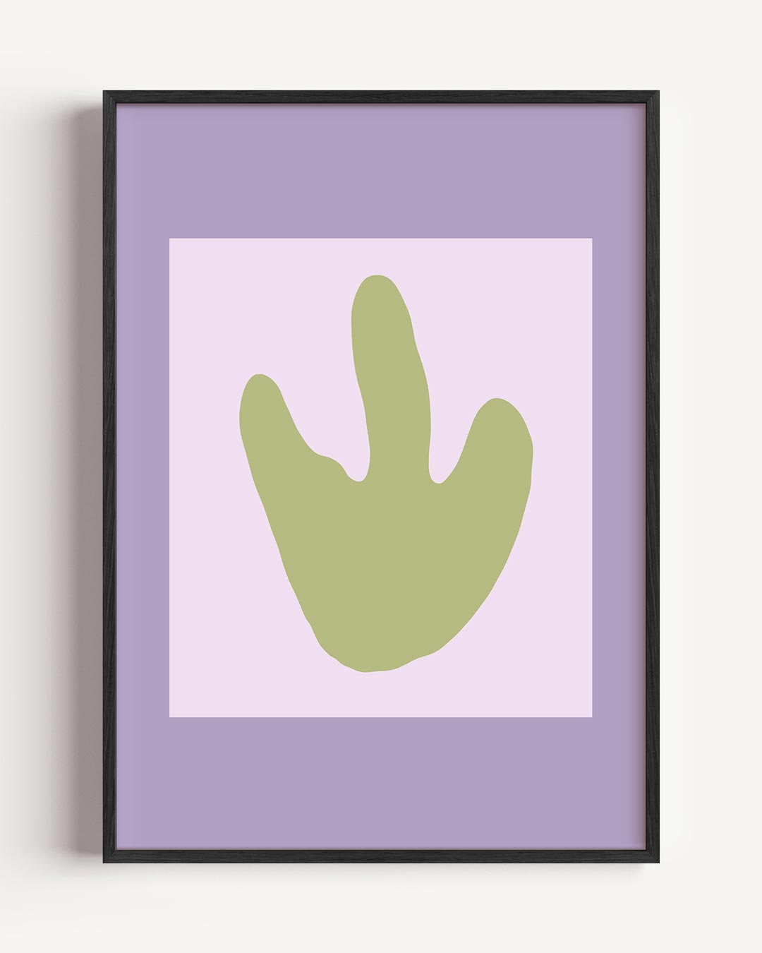 Vrolijke Abstracte Avondposter-WallArtistic