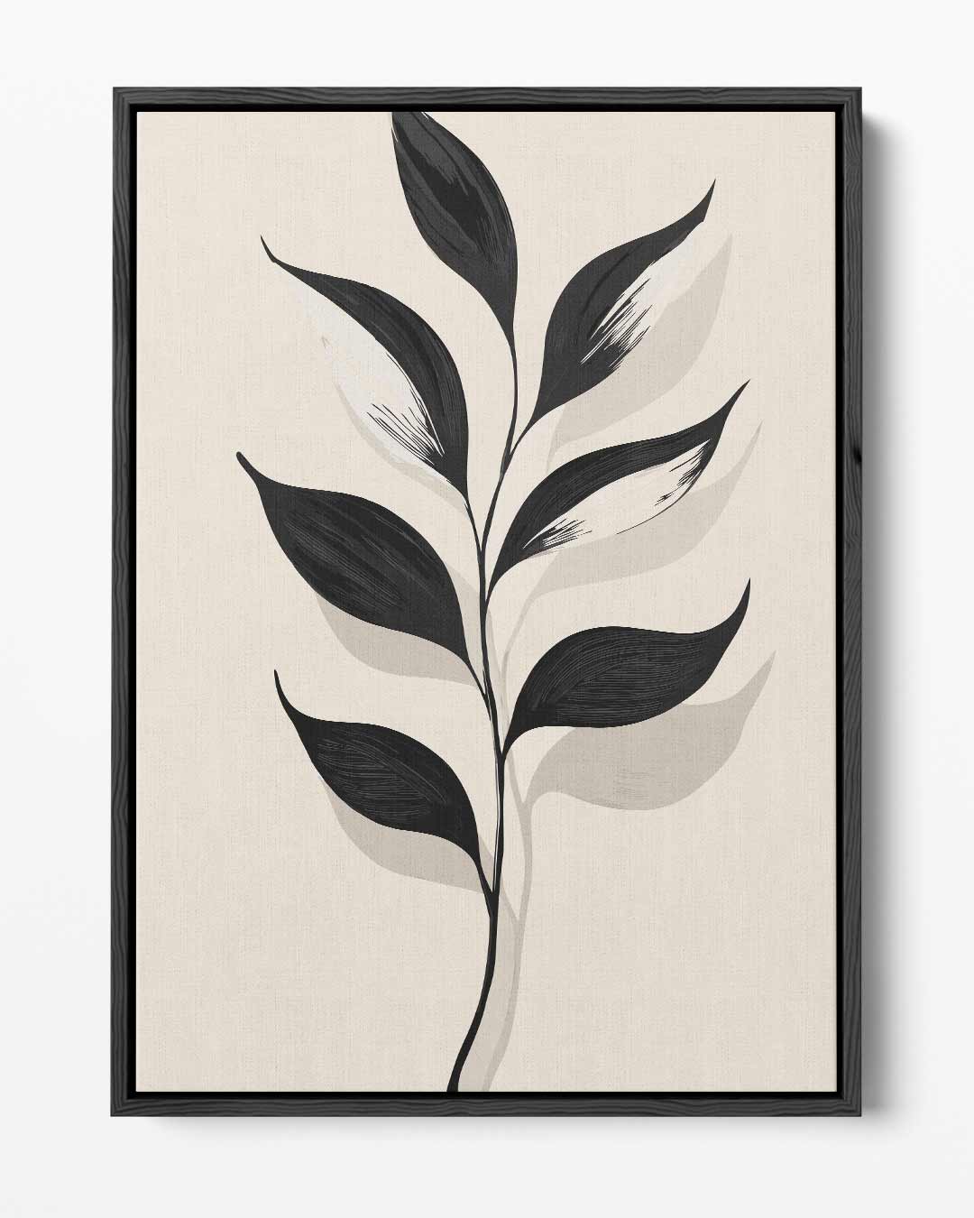 Minimalistische Botanische Illustratie Kunstwerk-canvas-dibond-plexiglas-wanddecoratie-WallArtistic