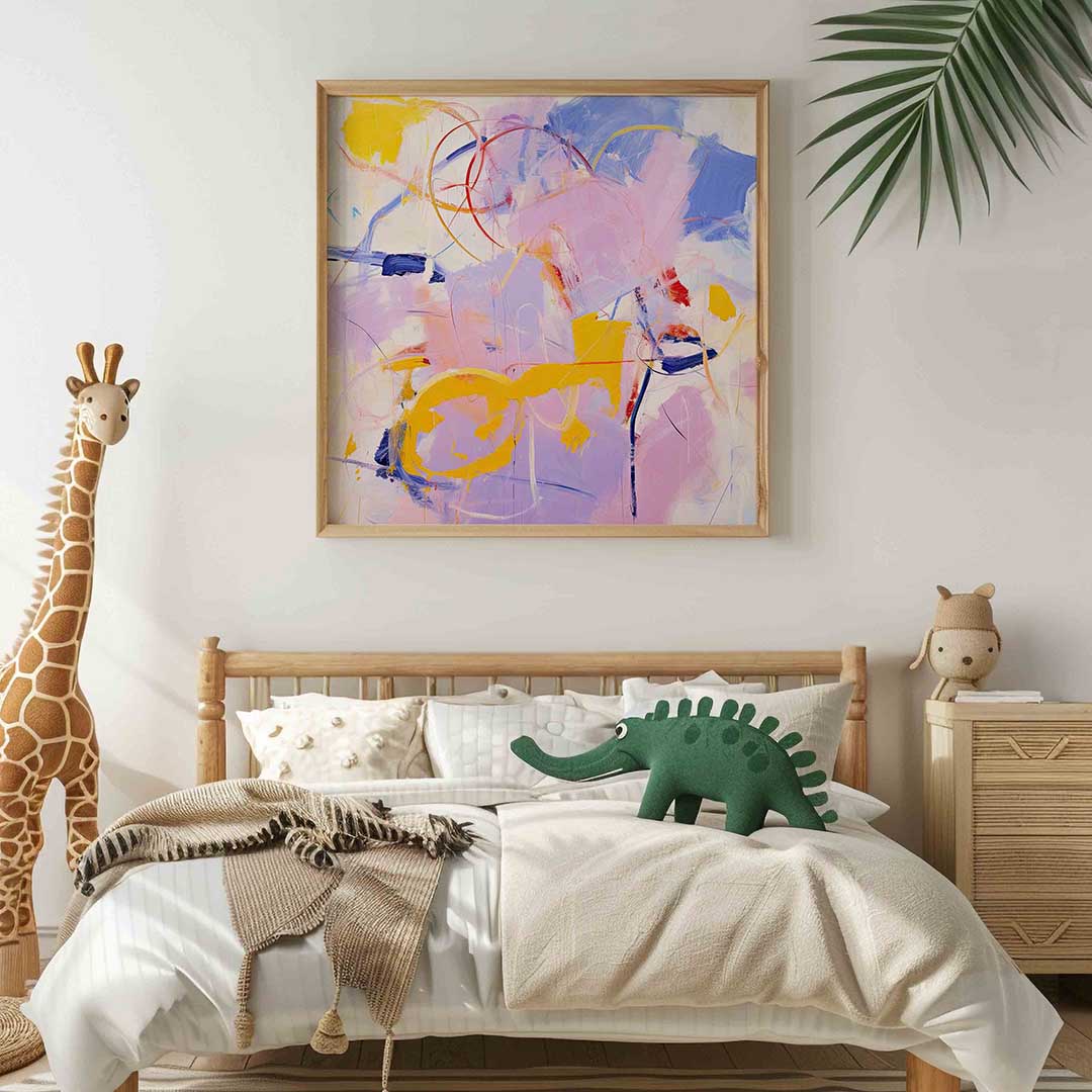 Abstracte vormen Poster
