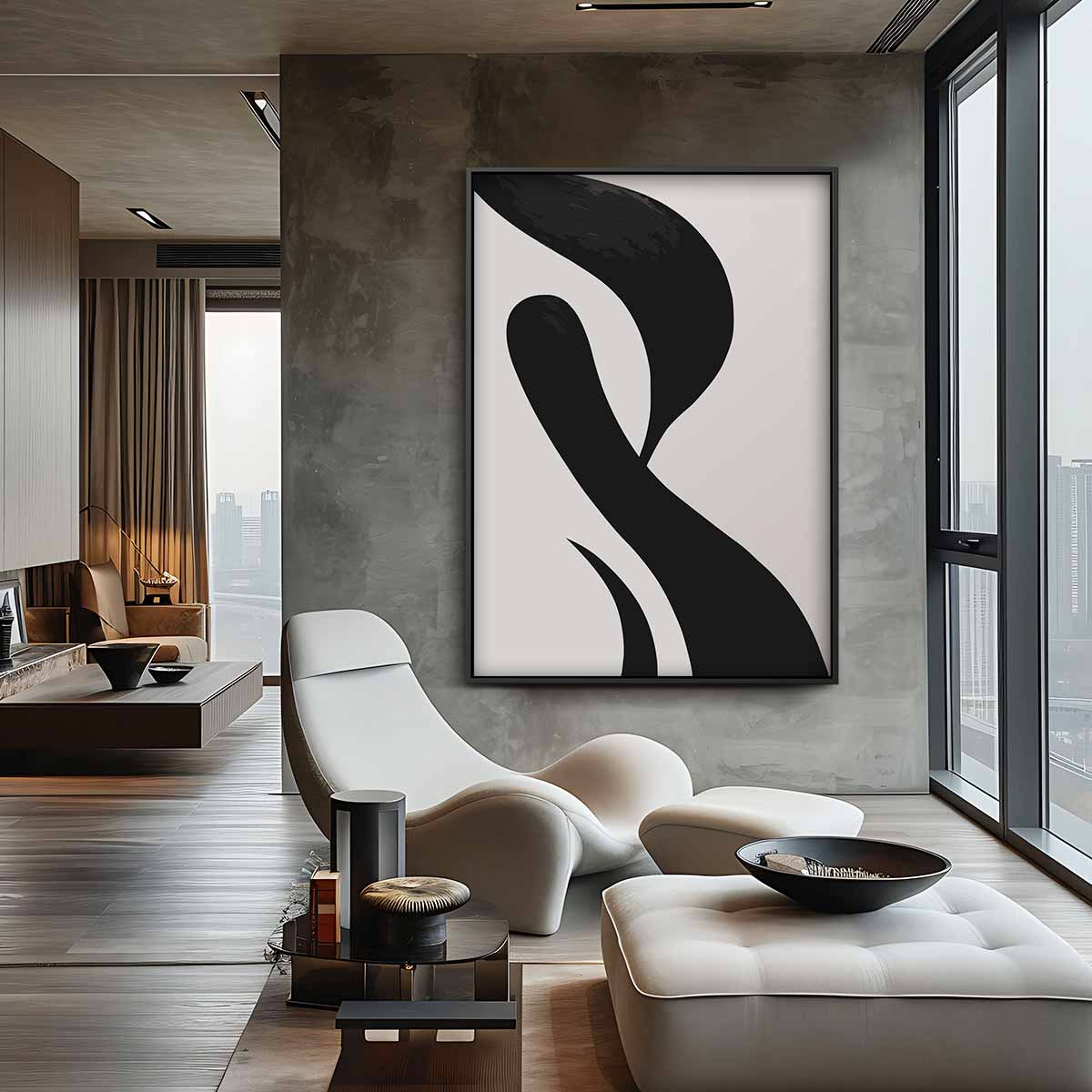 Dans van Schaduw Kunstwerk-canvas-dibond-plexiglas-wanddecoratie-WallArtistic
