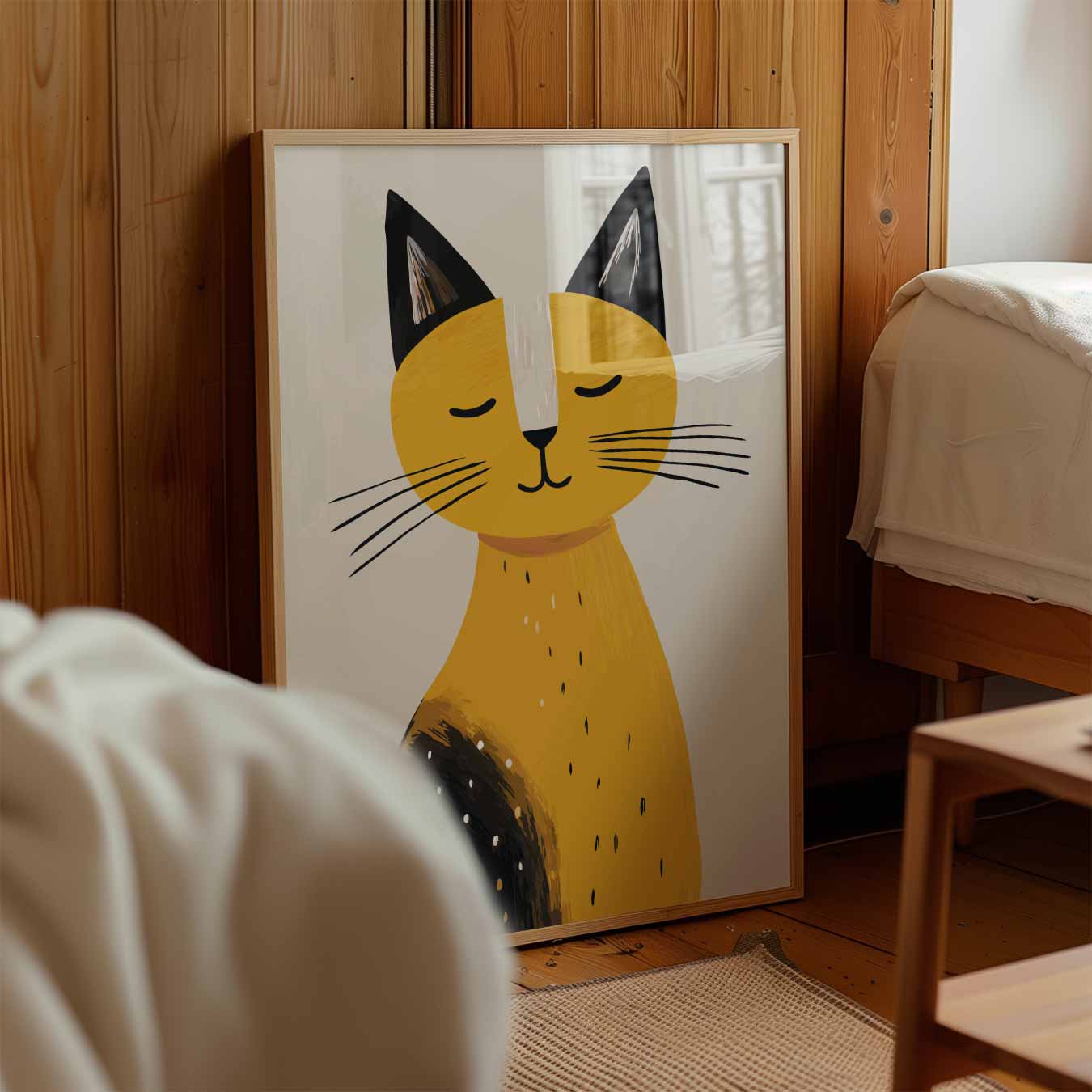 Vrolijke Kattenposter