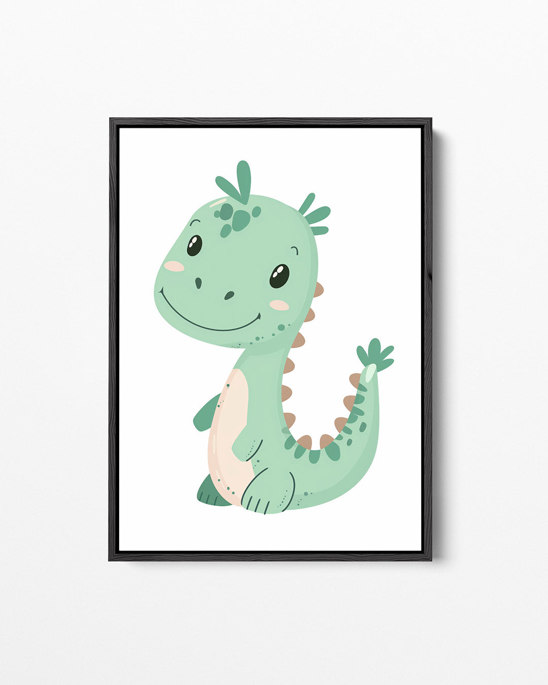 Vrolijke dino illustratie Kunstwerk
