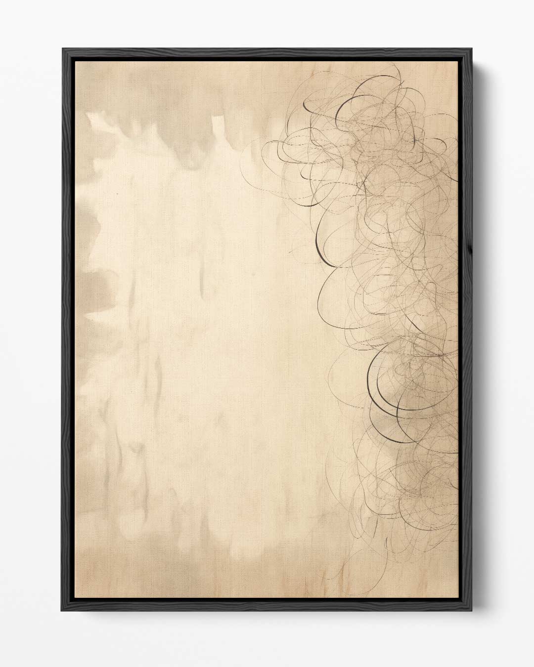 Dromerige Lijnen Kunstwerk-canvas-dibond-plexiglas-wanddecoratie-WallArtistic