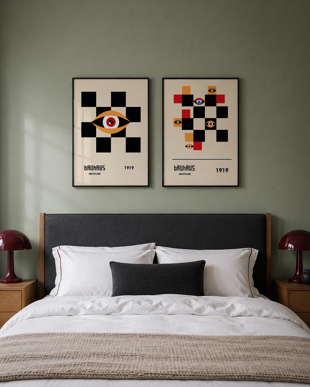 Oog en vlakken Posterset