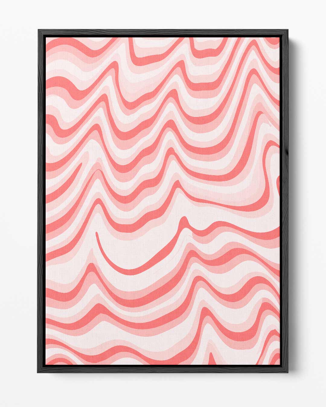Golvende Lijnen Wandkunst Kunstwerk-canvas-dibond-plexiglas-wanddecoratie-WallArtistic