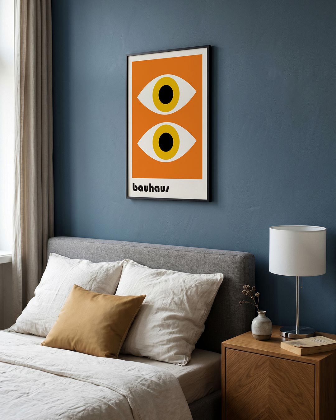 Oogvormen en kleur Poster