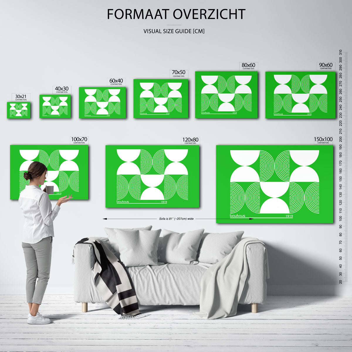 Vorm en lijnen Poster
