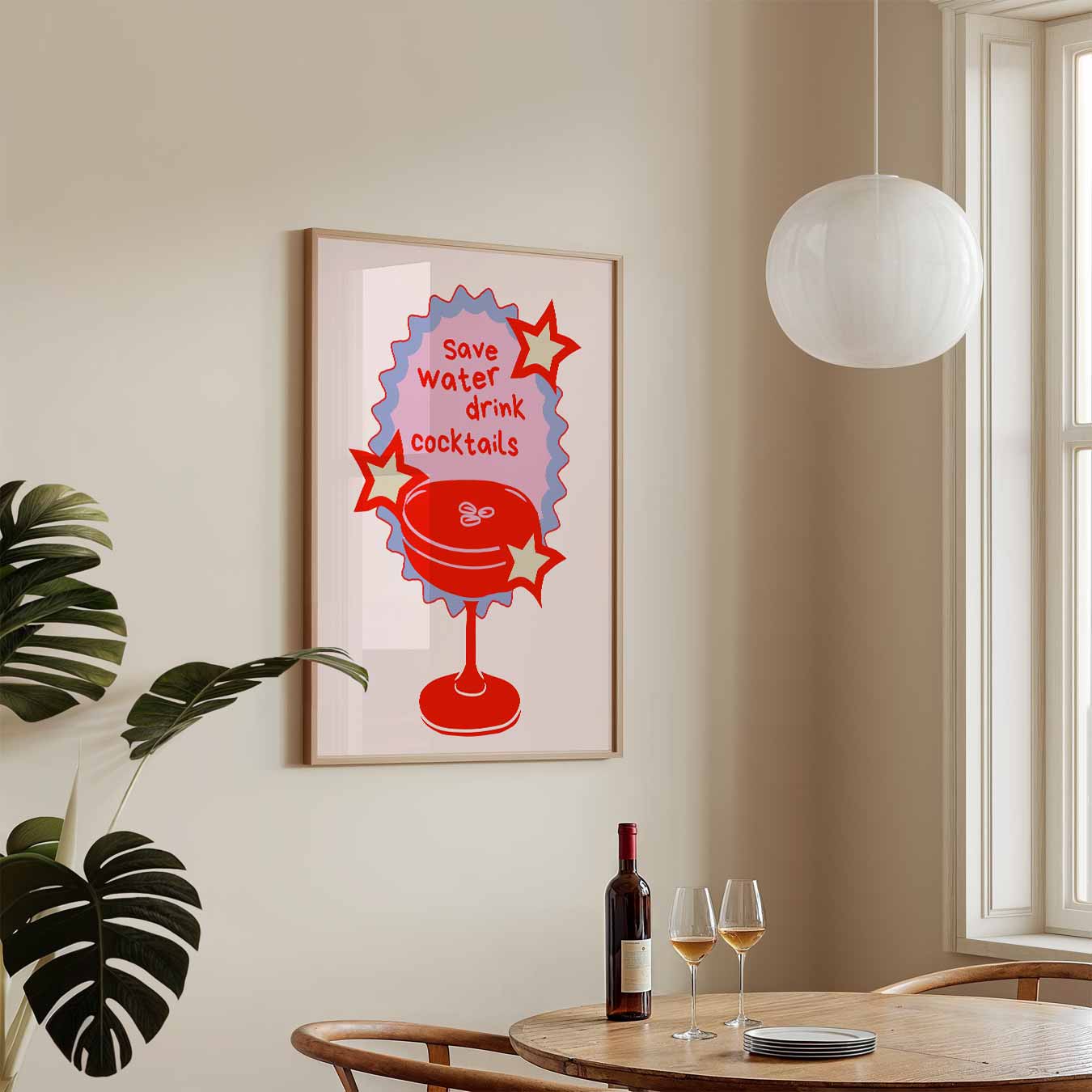 Cocktailtijd Plezierspread Poster