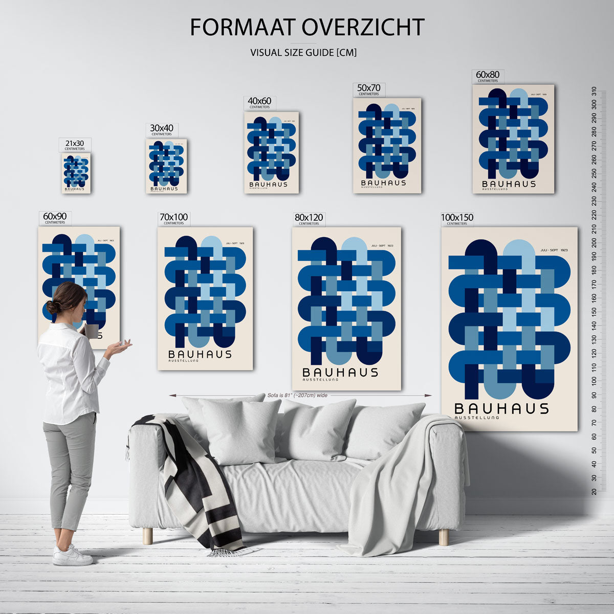 Vorm en kleur Poster