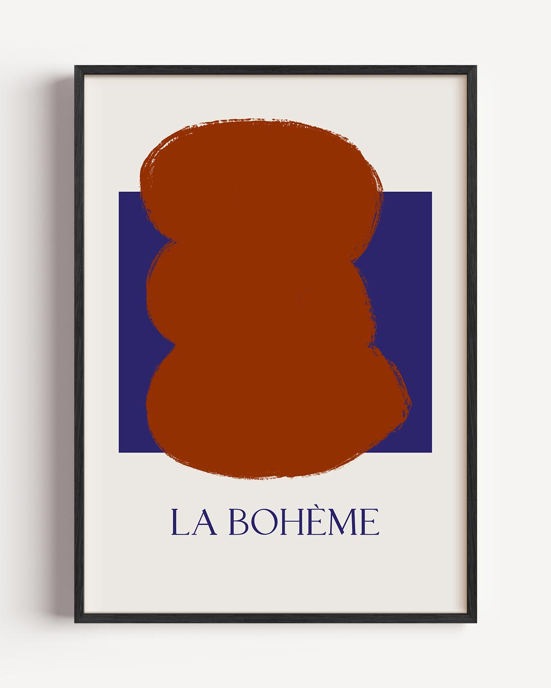La Bohème Abstracte Kunstposter-WallArtistic