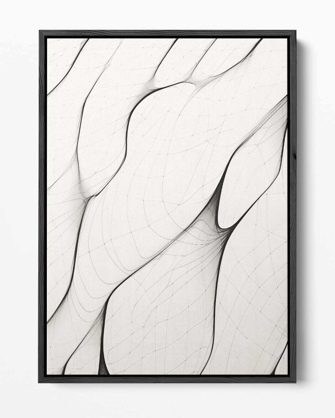 Organische Lijnen Kunstwerk-canvas-dibond-plexiglas-wanddecoratie-WallArtistic