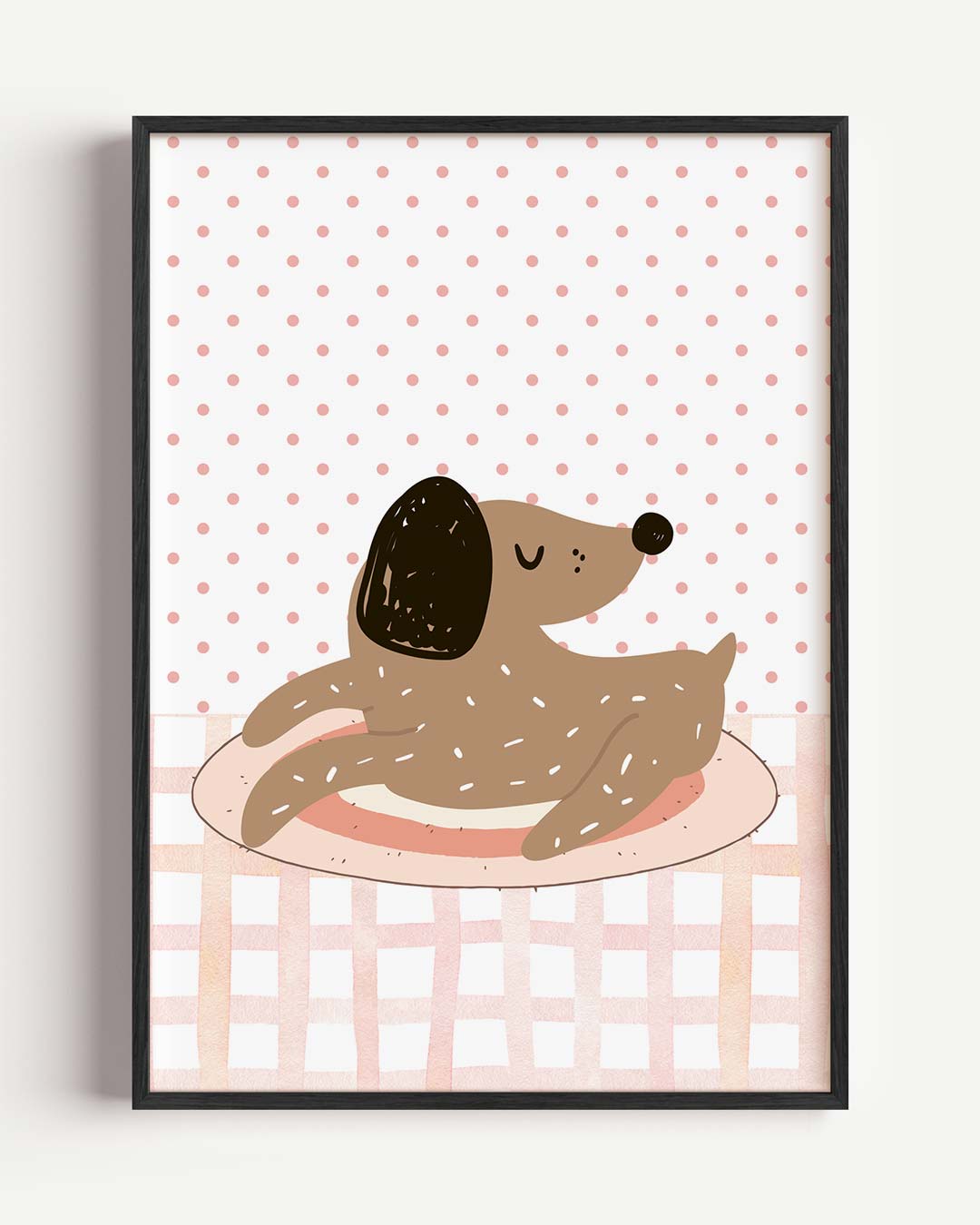 Relaxte Hond Poster