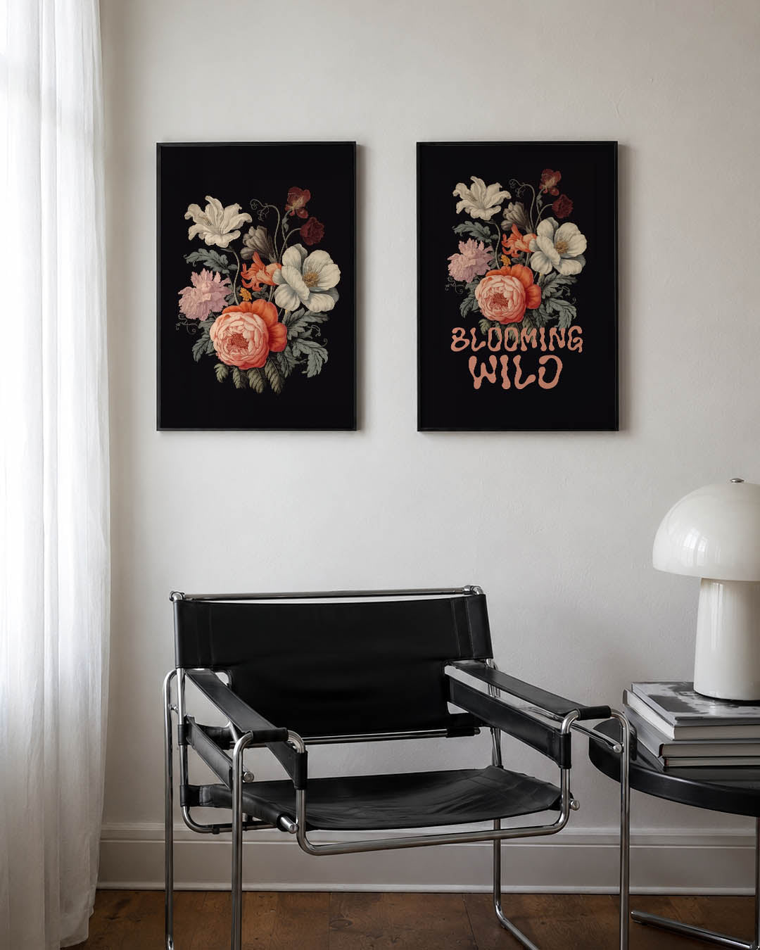 Bloemrijke harmonie Posterset