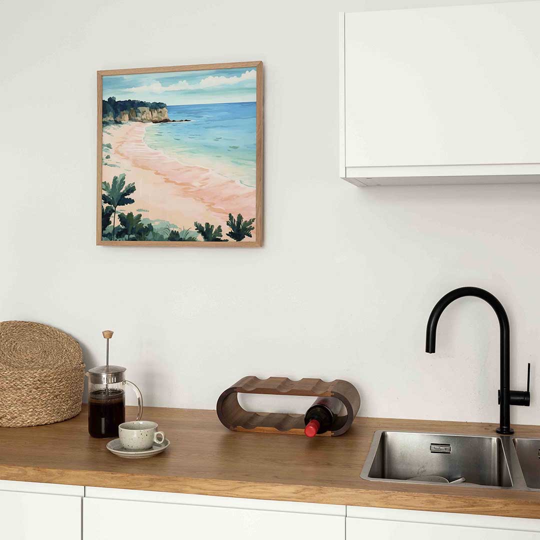Strand en zee Poster