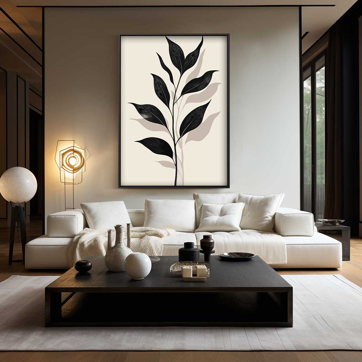 Natuurlijke Elegantie Wanddecoratie Kunstwerk-canvas-dibond-plexiglas-wanddecoratie-WallArtistic