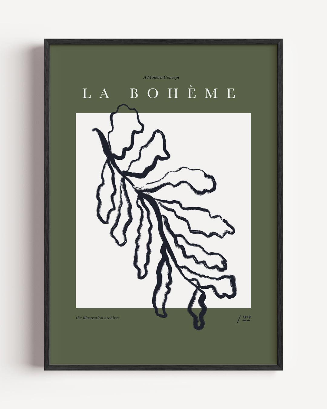La Bohème Botanische Poster-WallArtistic