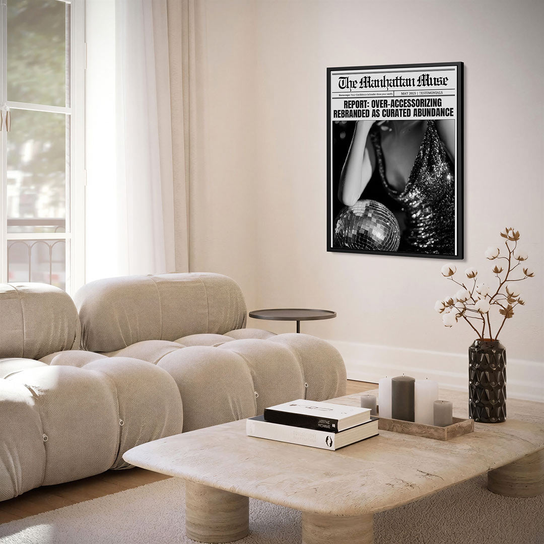 Glinsterende elegantie Kunstwerk