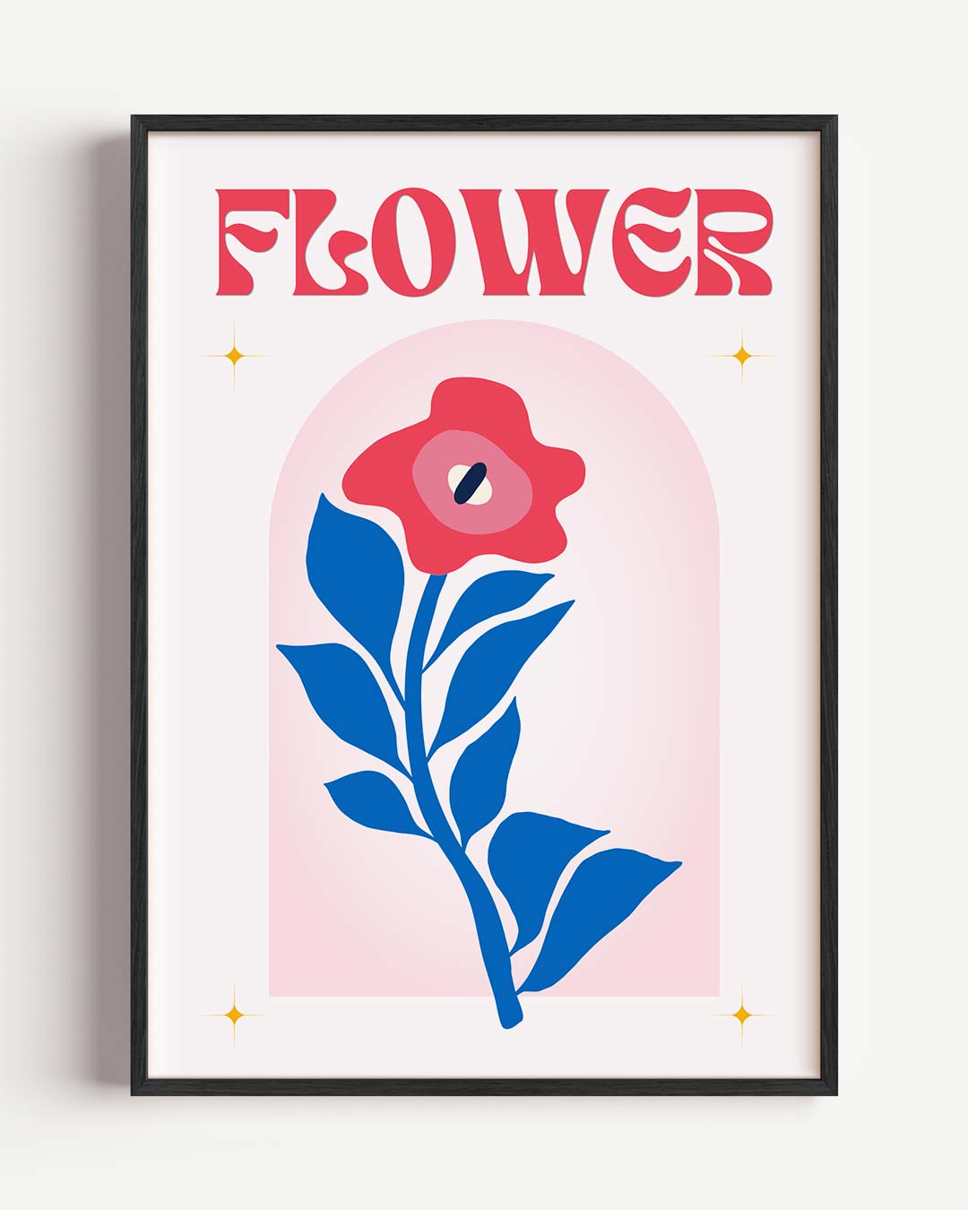 Vrolijke Bloemenpracht Poster