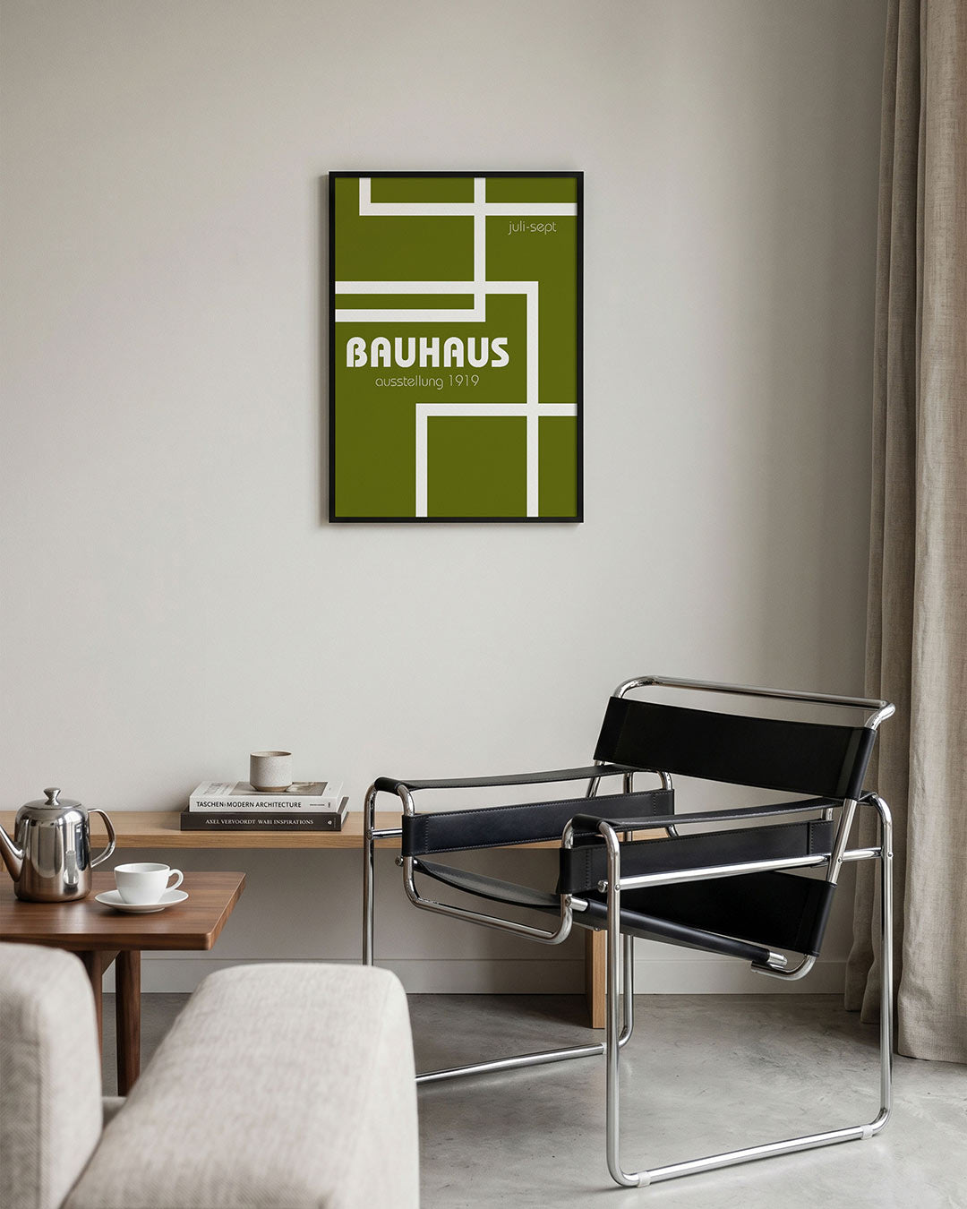 Lijnen en vlakken Poster