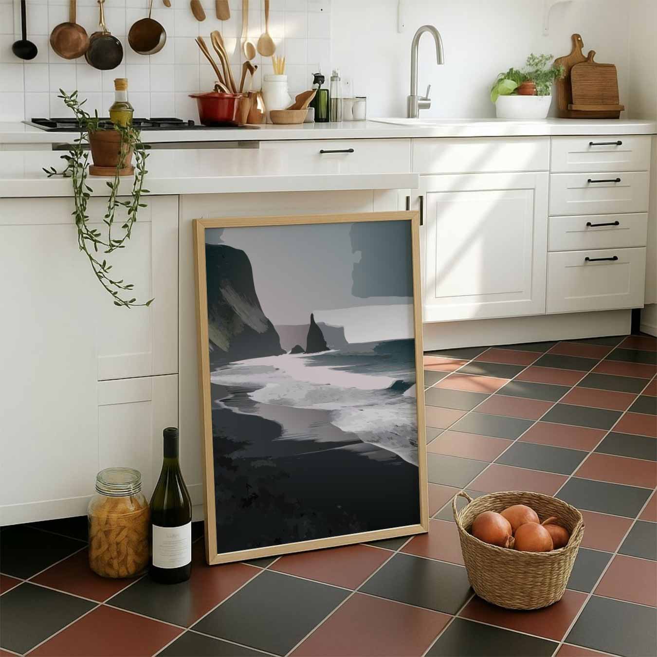 Betoverende Kustlijn Kunstposter