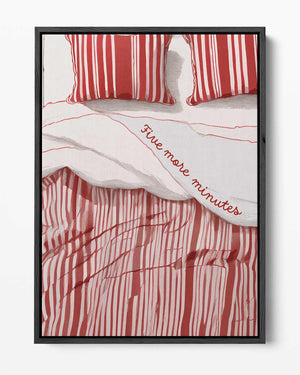 Five More Minutes Wandkunst Kunstwerk-canvas-dibond-plexiglas-wanddecoratie-WallArtistic