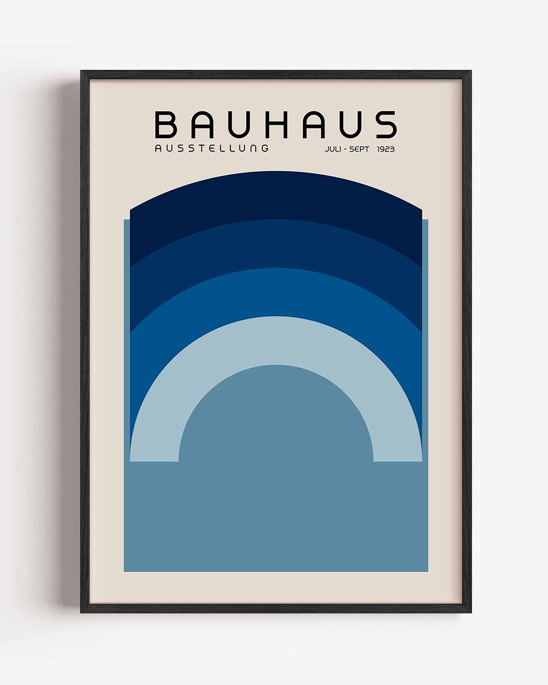 Boogvormen en kleur Poster