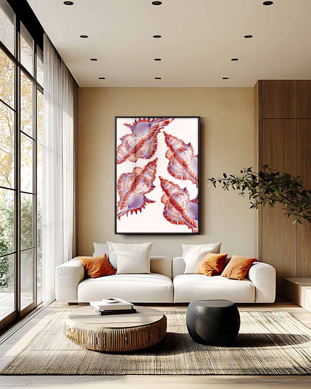 Abstract kunstwerk Kunstwerk-canvas-dibond-plexiglas-wanddecoratie-WallArtistic