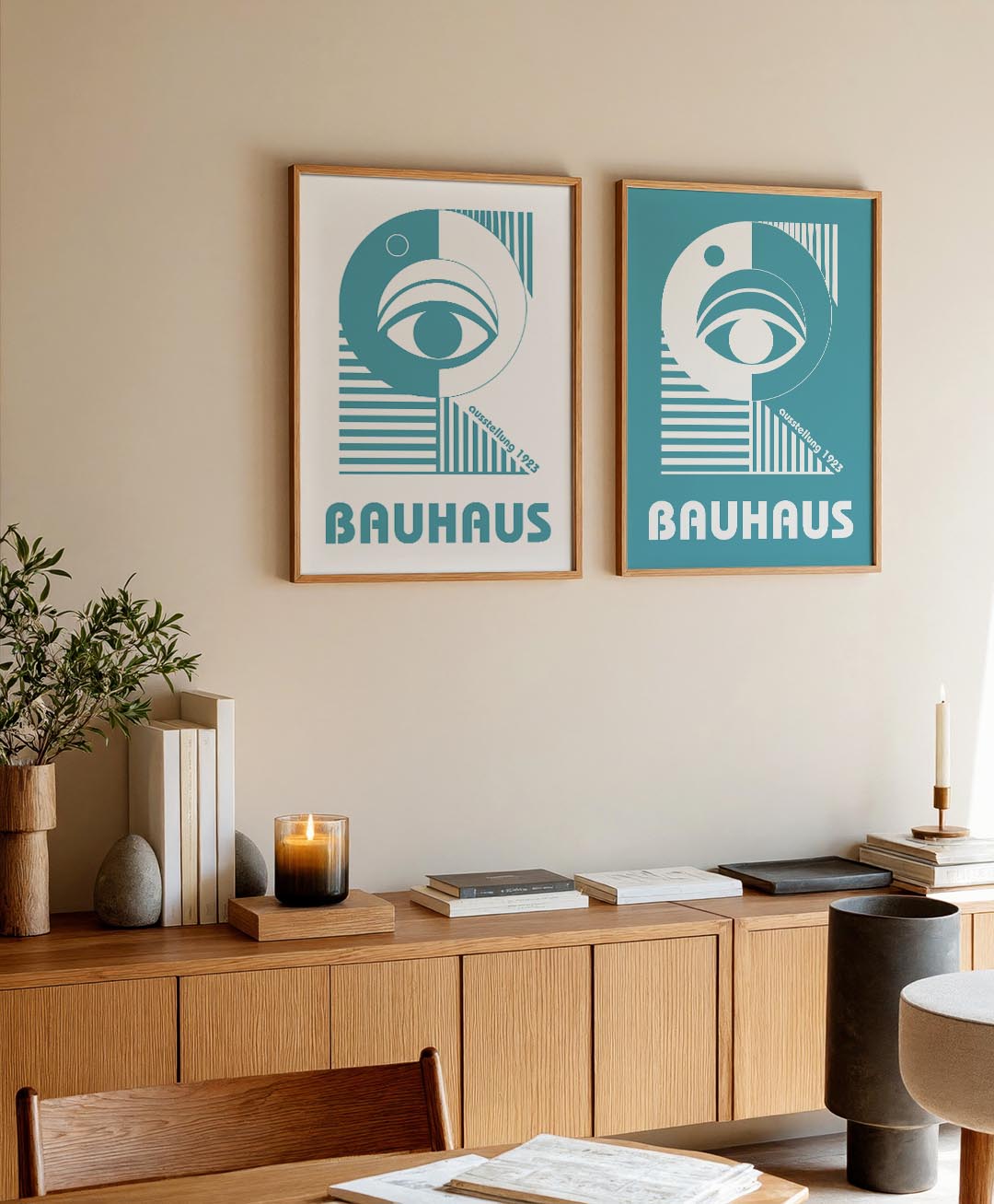 Oog en lijnen Posterset