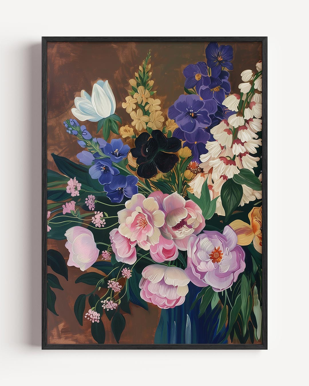 Kleurrijke Bloemenpracht Poster-WallArtistic
