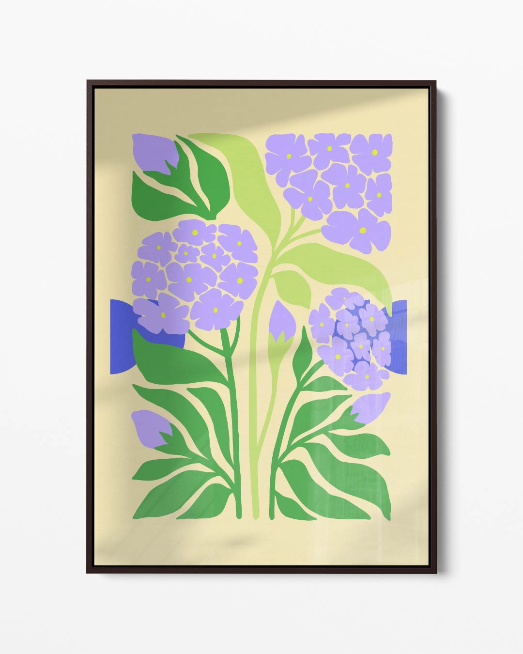 Bloemenpracht in Lila Kunstwerk-canvas-dibond-plexiglas-wanddecoratie-WallArtistic