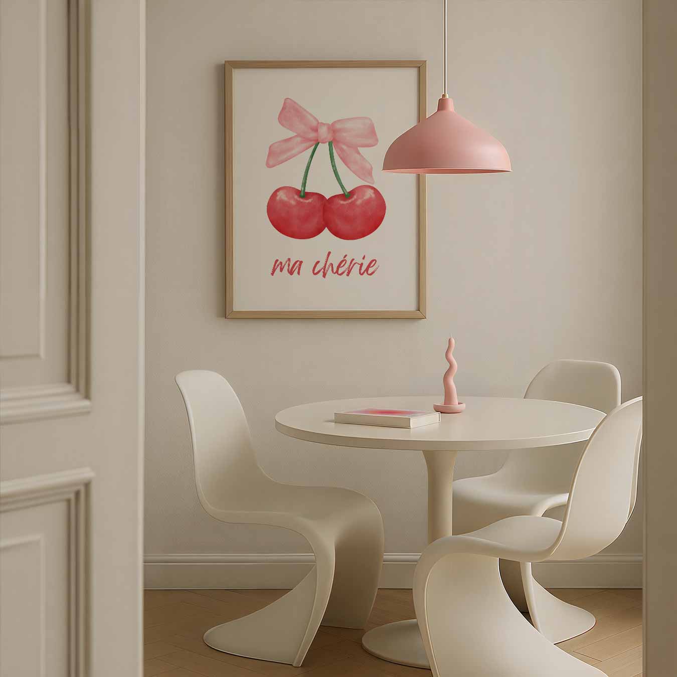 Ma Chérie Cherry Poster