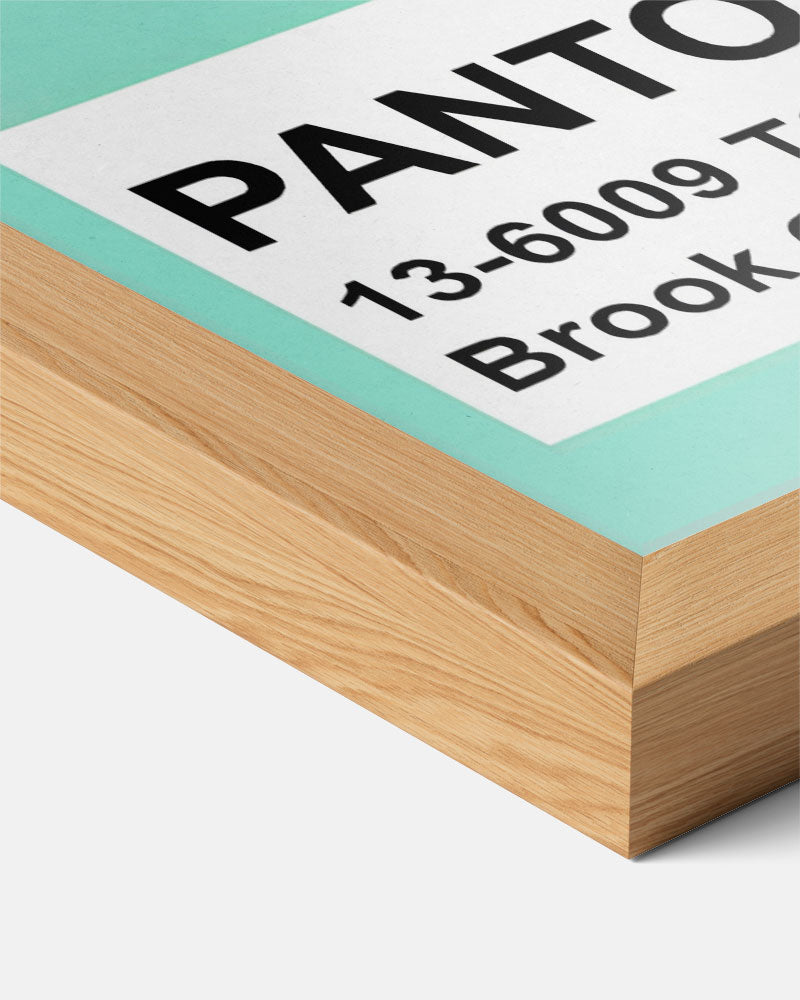 Verfrissende Pantone Poster