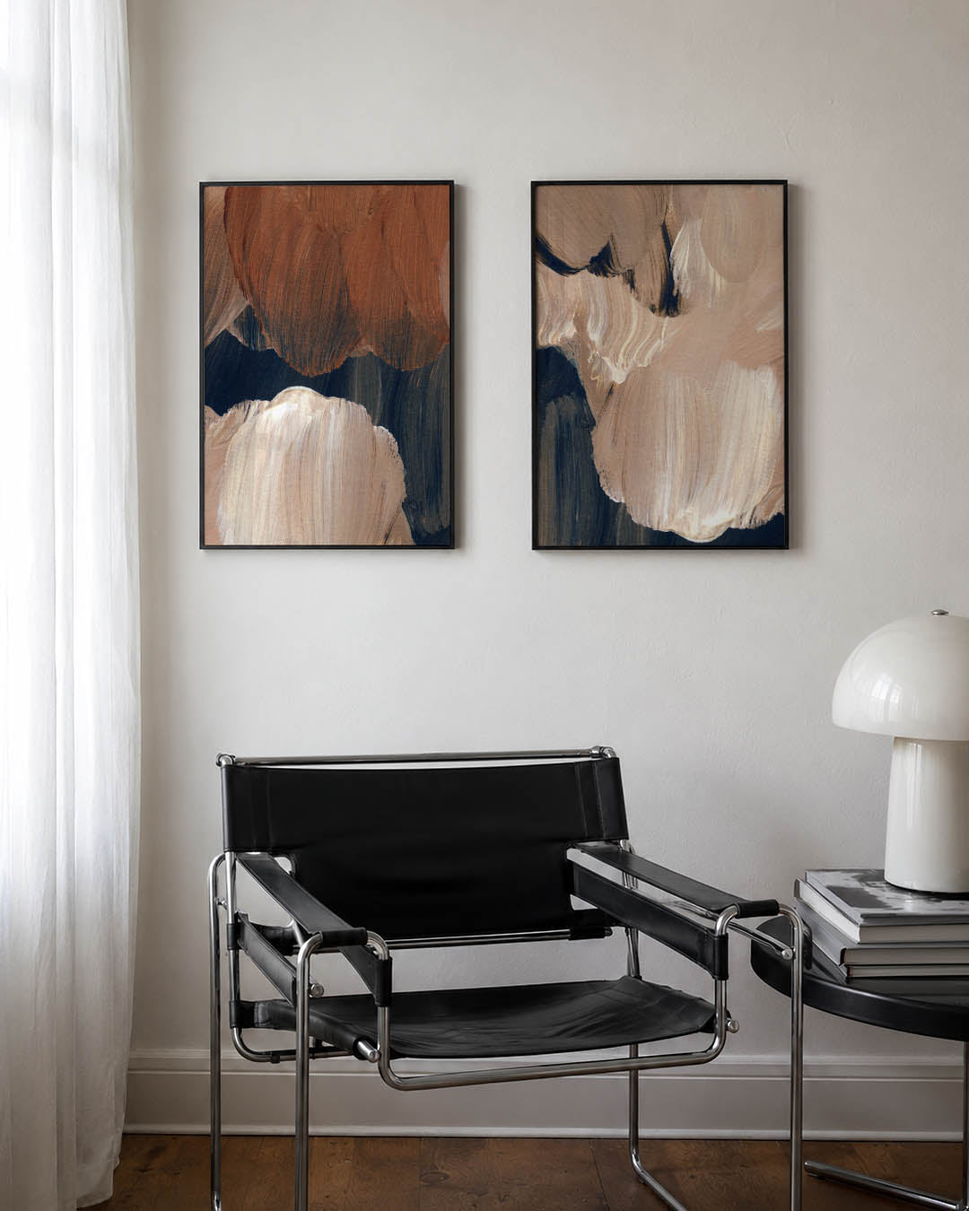 Kleurvlakken en ritme Posterset
