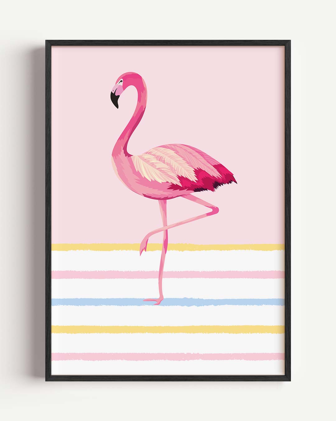 Flamingo Elegantie Poster